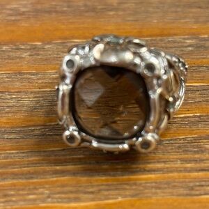 Gorgeous Smoky Topaz Statement Ring